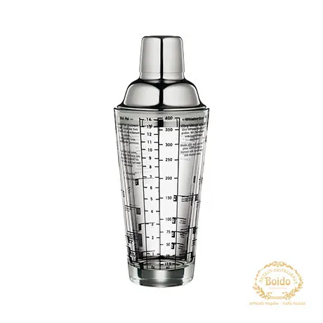 Shaker in vetro graduato Cilio