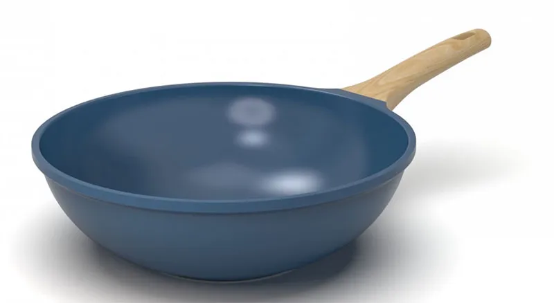 Wok cm. 28 Blu Cookut 3