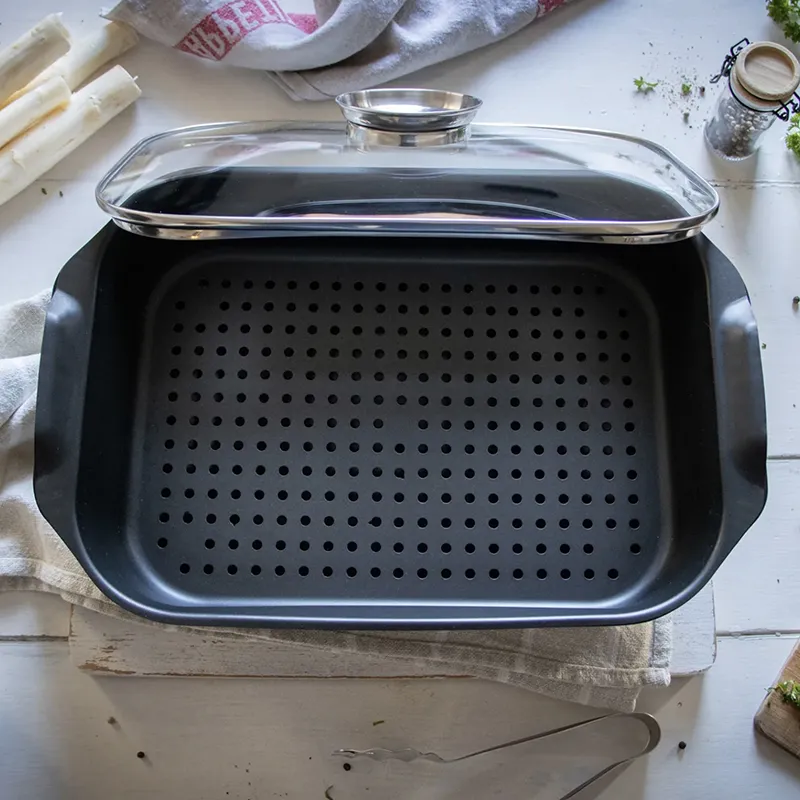 Casseruola arrostiera con coperchio Aroma Elo 2