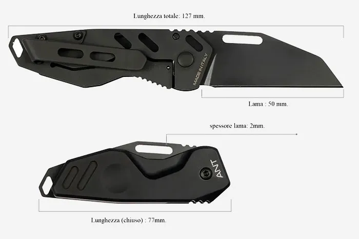 Coltello Ant Black Extrema Ratio 4