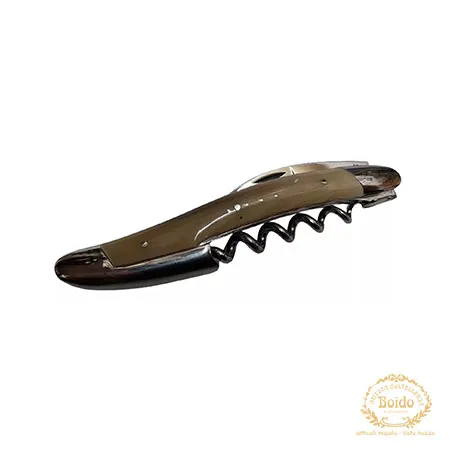 Cavatappi Le Sommelier manico in corno biondo Forge de Laguiole