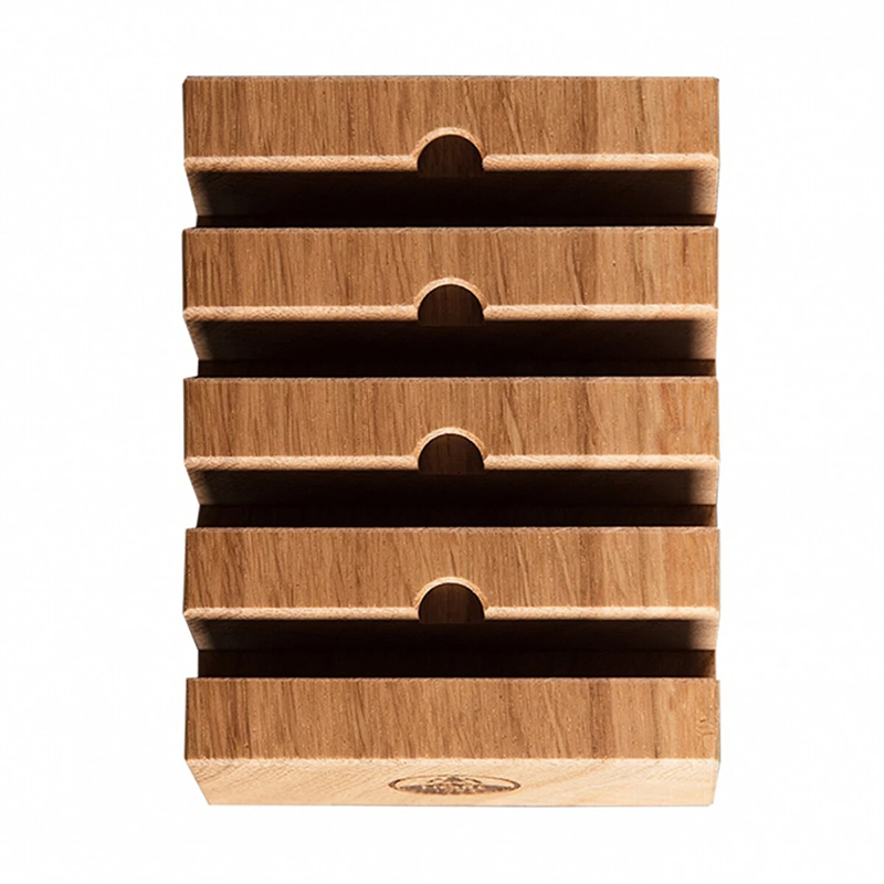 Base per mole in legno di rovere Horl: proposta 2