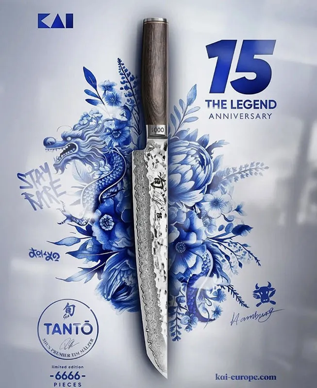 Kai Tanto 1785 Tim Malzer Damasco cm. 25 Limited edition  3