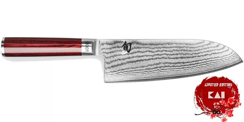 Shun Classic Red Santoku cm. 19 Kai: proposta 2