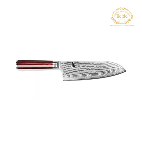 Shun Classic Red Santoku cm. 19 Kai