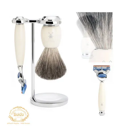 Set barba bianco Fusion Muhle
