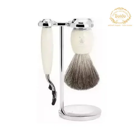 Set barba bianco Mach3 Muhle