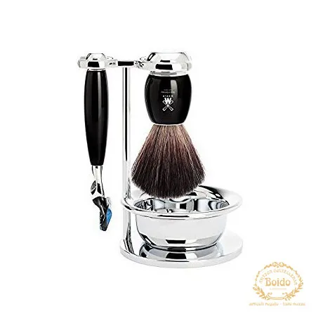 Set barba nero Fusion Muhle