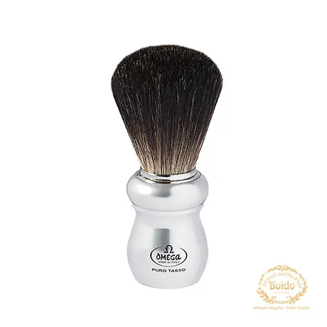 Pennello da barba in tasso nero 6653 Omega