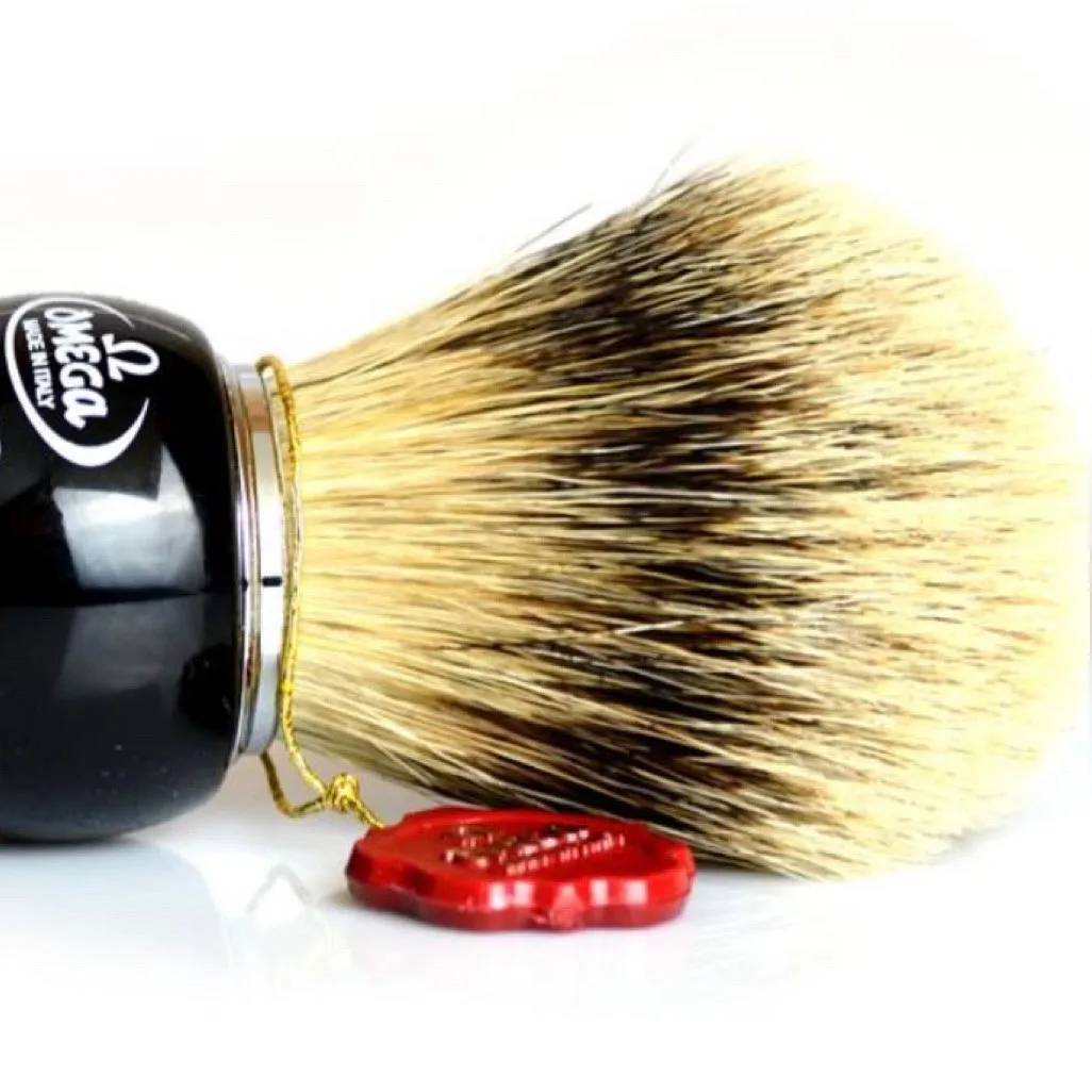 Pennello da barba 618 in tasso super Omega 2