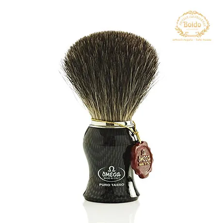 Pennello da barba in tasso 6650 Omega