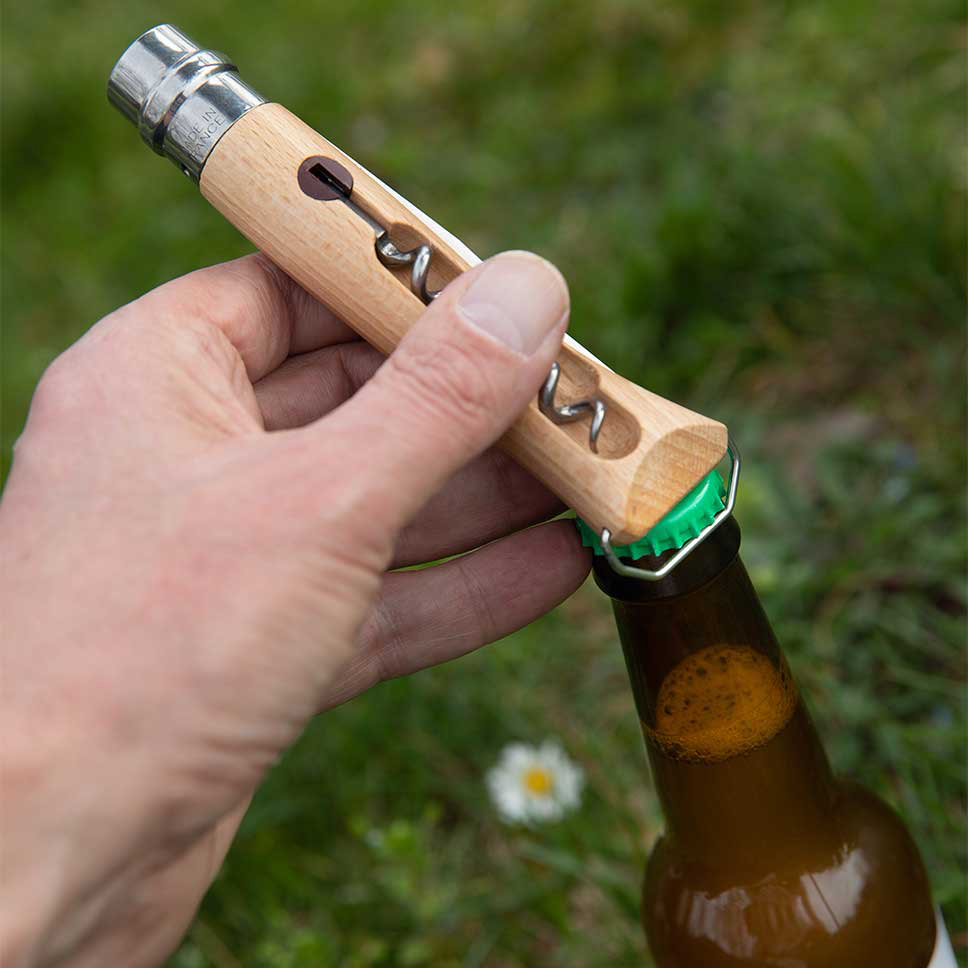 Coltello con cavatappi e fodero Opinel N.10: proposta 2