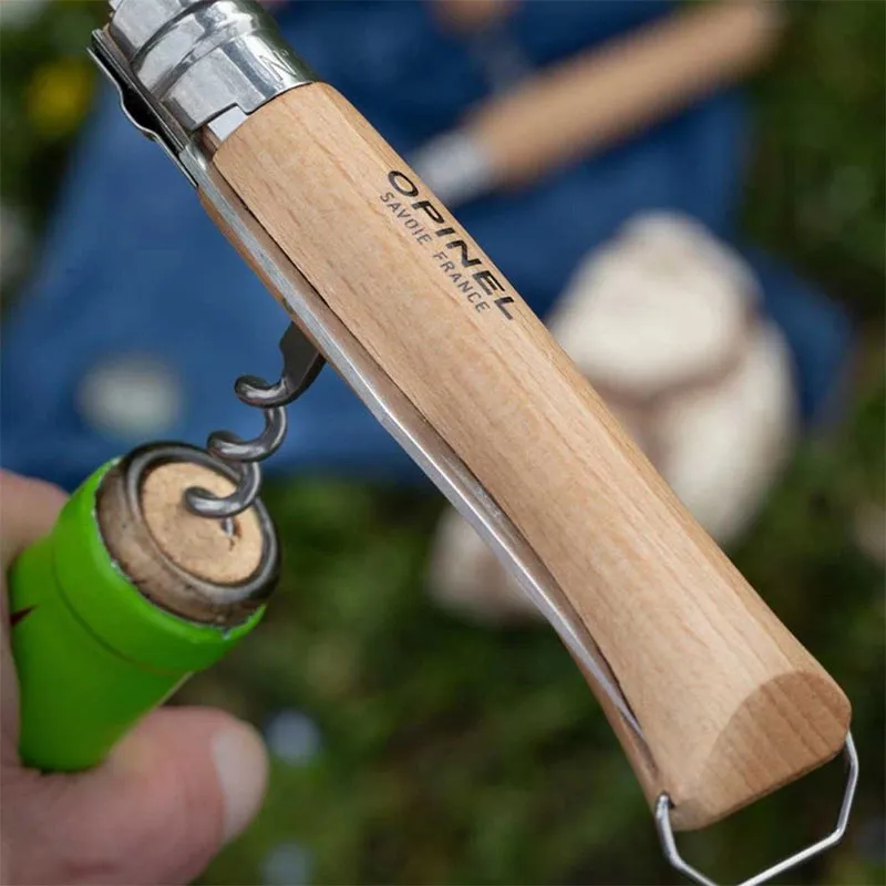 Coltello con cavatappi Opinel N.10 3