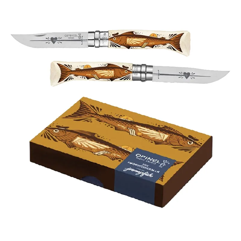Coltello Opinel N.8 The Swordfisherman - Ed. Limitata: Immagine 3