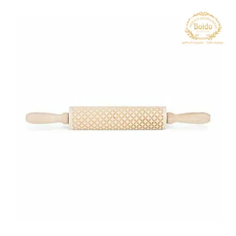 Mattarello in legno decorato Patisse