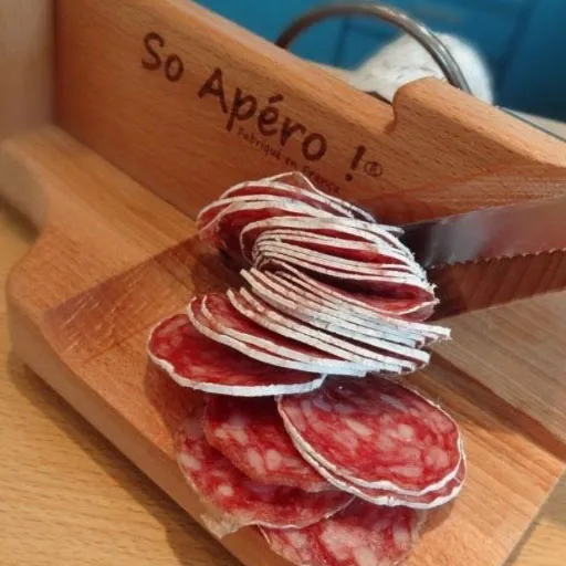 Affetta salame manuale Rog 2