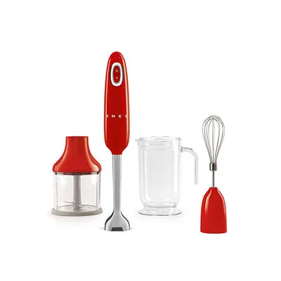 Frullatore immersione con accessori HBF03RDEU Smeg