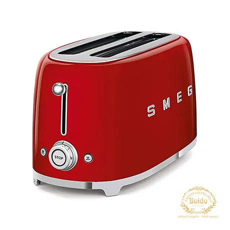 Tostapane 2x4 Rosso TSF02RDEU  Smeg