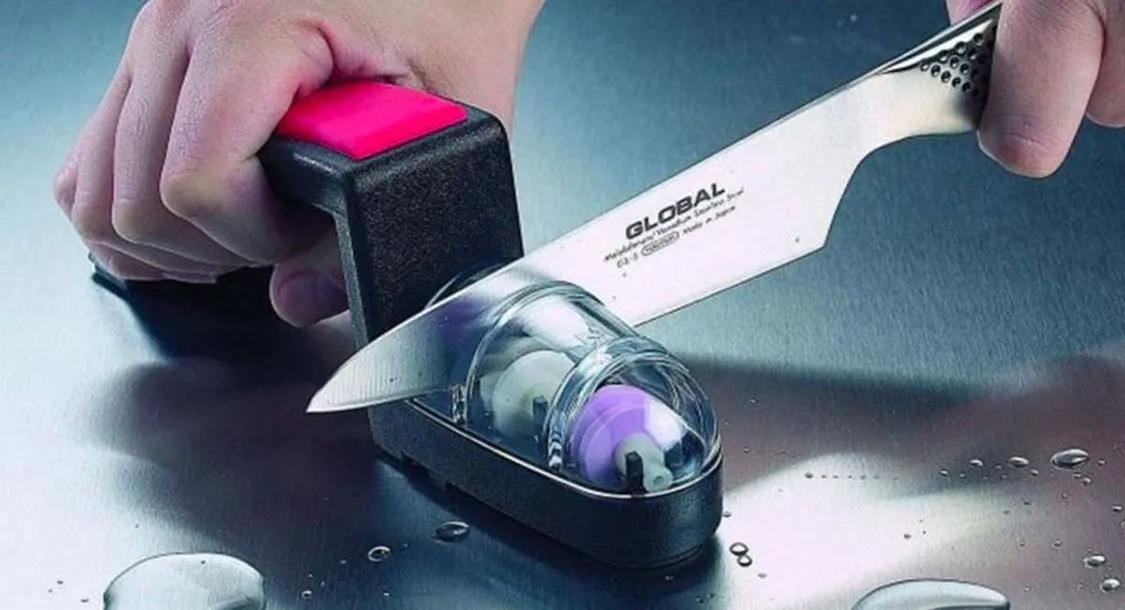 Pulizia e affilatura corretta del coltello Global G-2